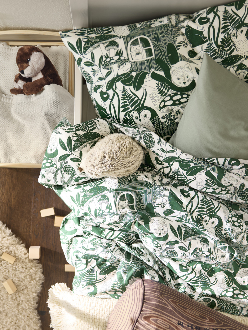 SKOGSDUVA Duvet cover and pillowcase(s)