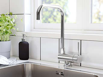 JUTTERN Kitchen faucet, foldable