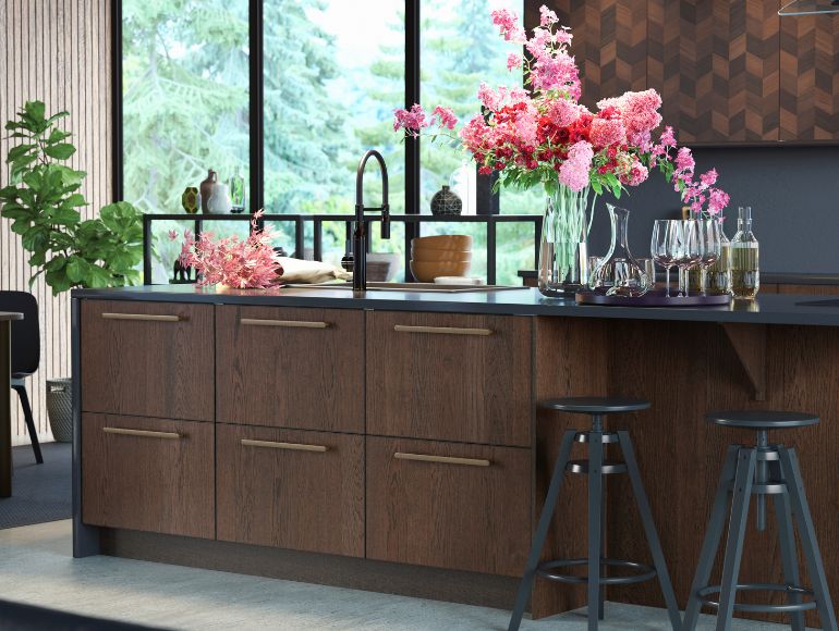 The modern kitchen with style