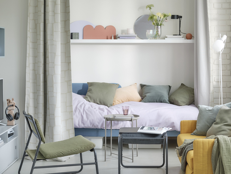 Un salón moderno para las 24 horas